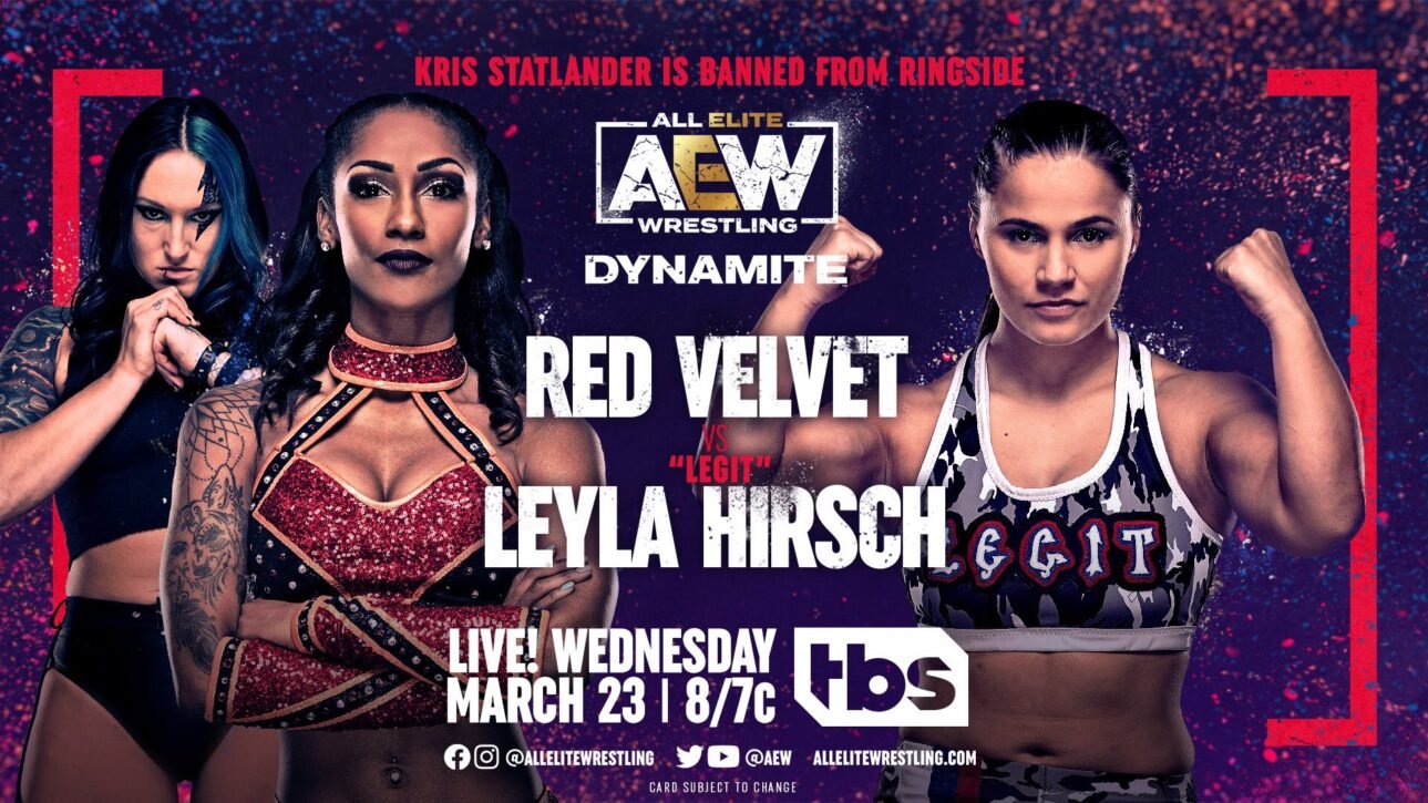 Leyla Hirsch Vs. Red Velvet Rematch Set For AEW Dynamite