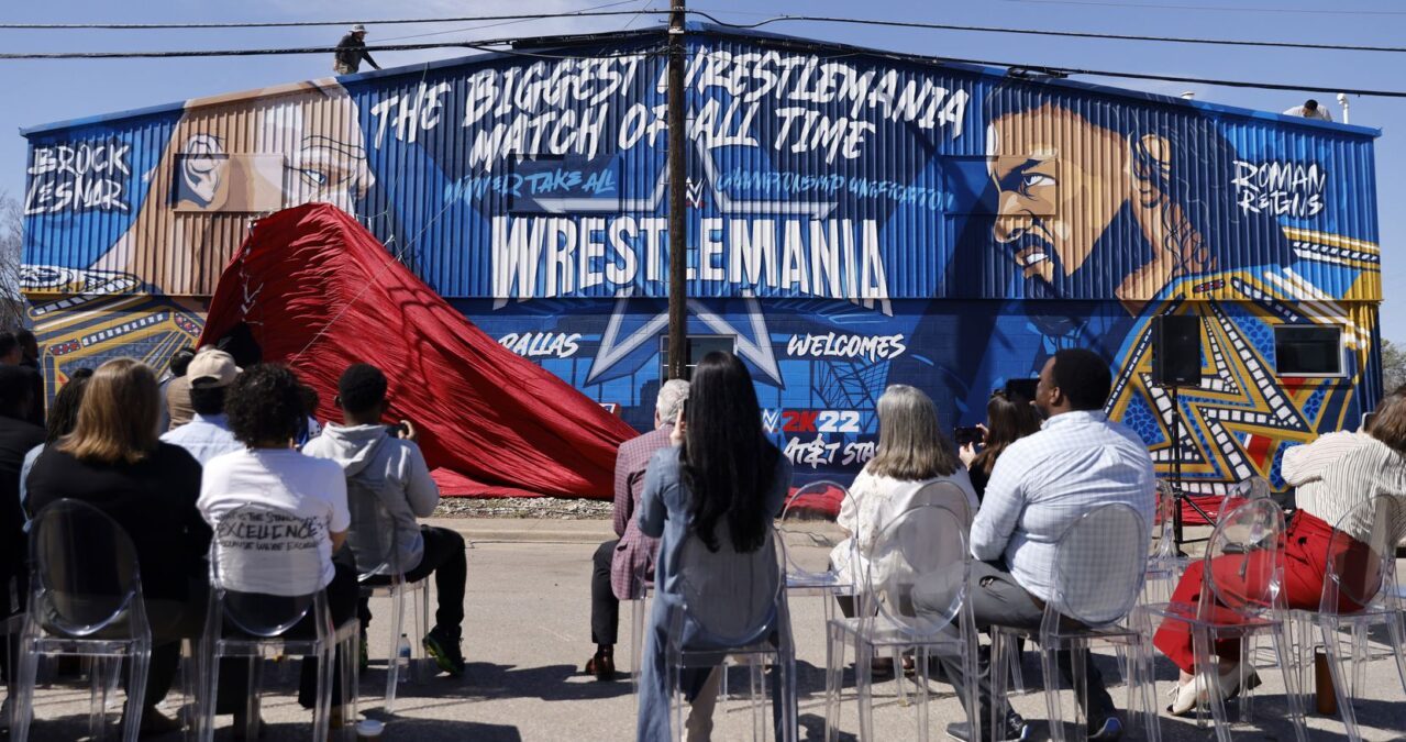 WrestleMania 38 hosts record crowds at AT&T Stadium to become most