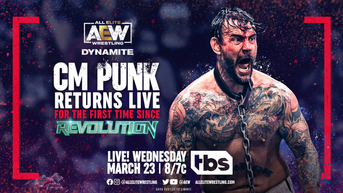 CM Punk Making AEW Return Tomorrow