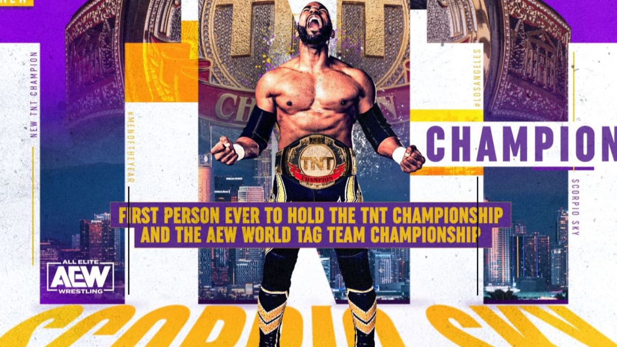 Details Behind Scorpio Sky Winning The TNT Championship - WrestleTalk