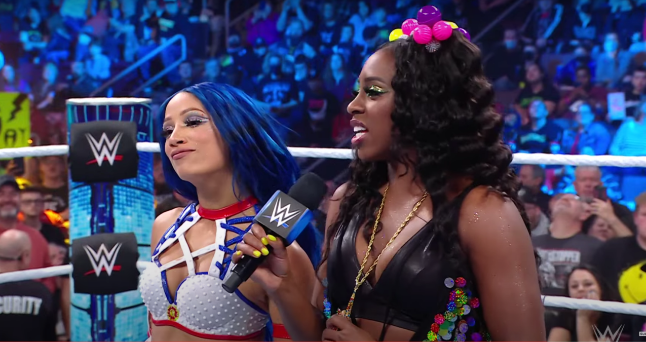 Sasha Banks And Naomi Announce Tag Team On SmackDown