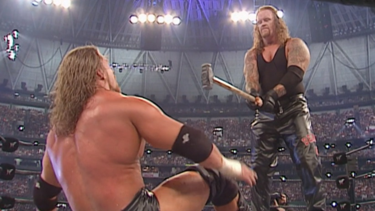 triple h vs enterrador wrestlemania 17