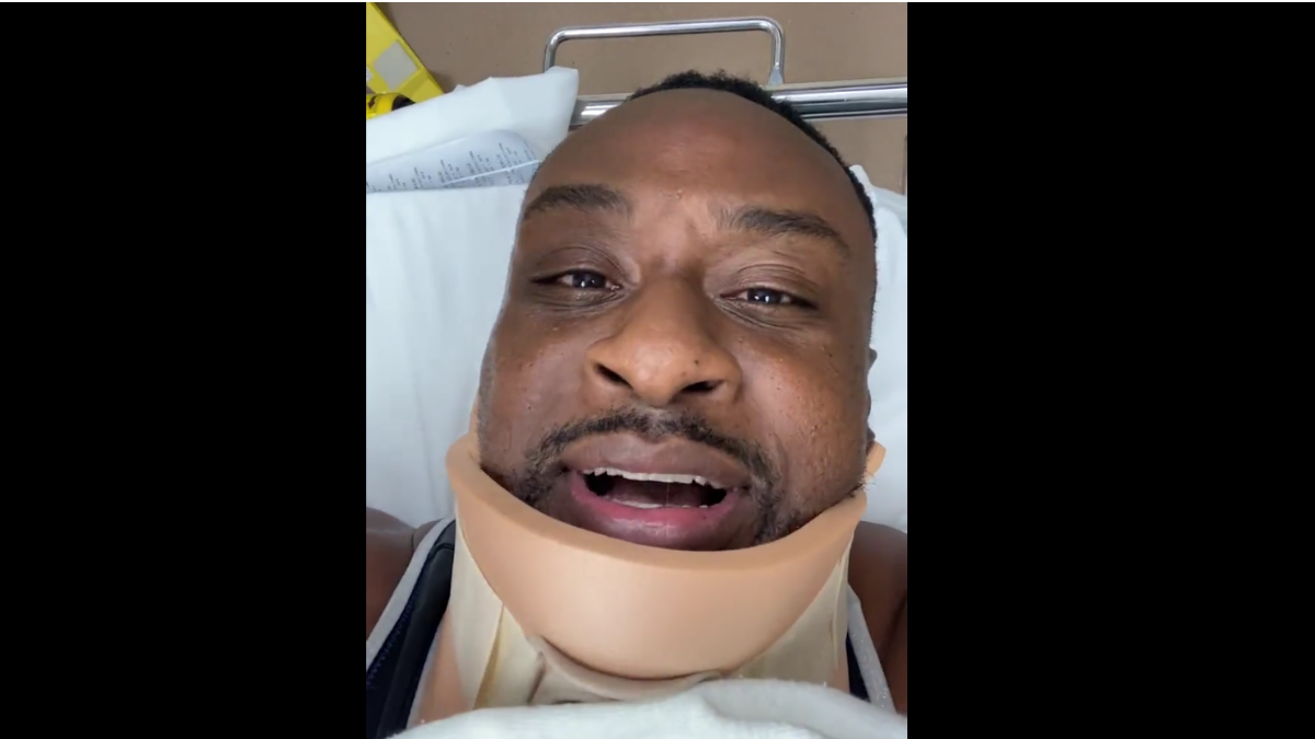 Big E Comments On Frightening Botch; Has Been Told He Has A Broken Neck