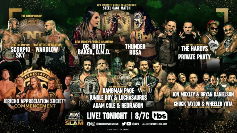 AEW: Dynamite St. Patrick’s Day Slam 2022 Live Results