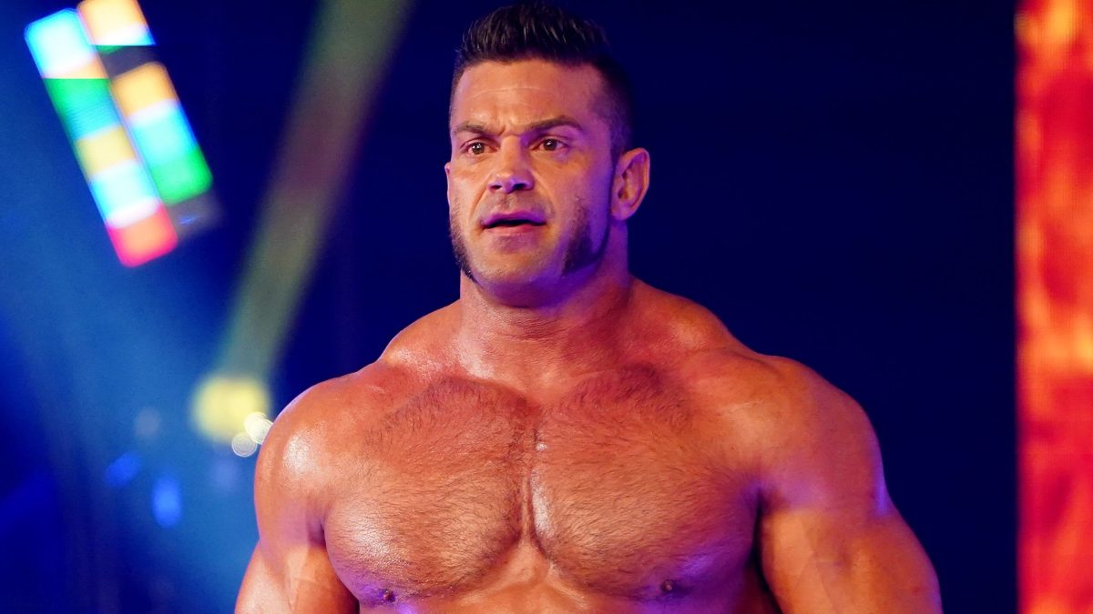 Brian Cage Backstage At AEW Dynamite This Week