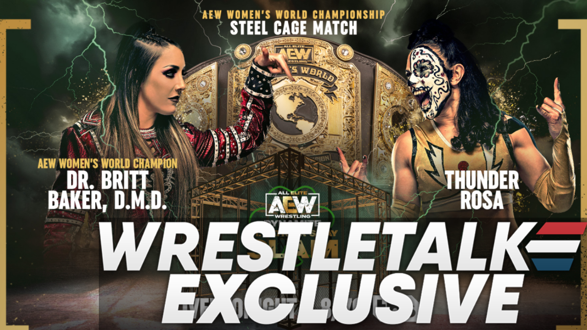 Thunder Rosa Discusses Tonight’s AEW Women’s Championship Steel Cage Match (Exclusive)