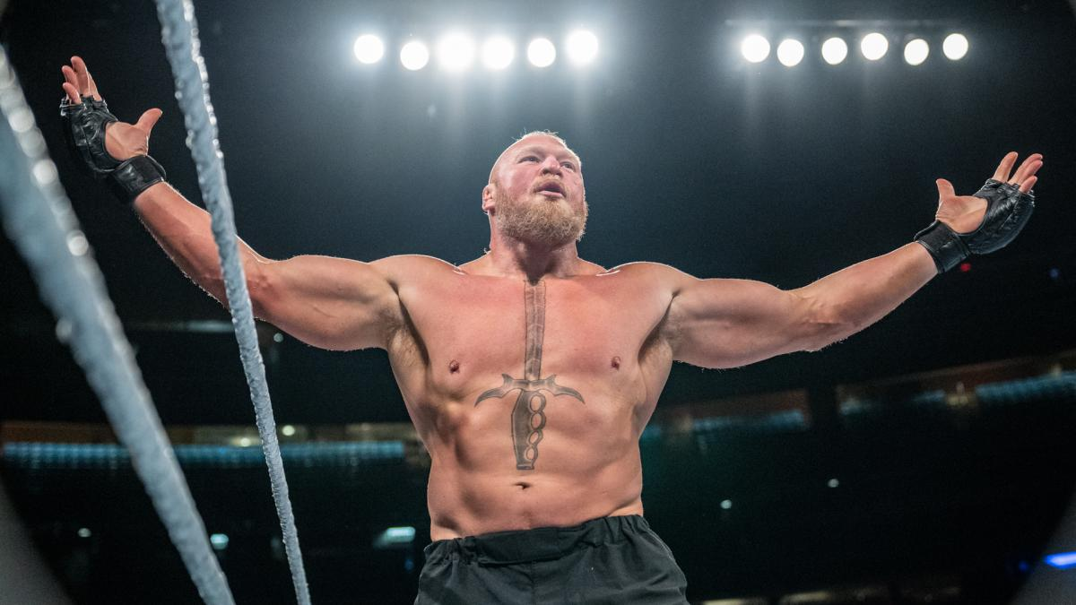 Wardlow Invites Brock Lesnar To Join AEW WrestleTalk