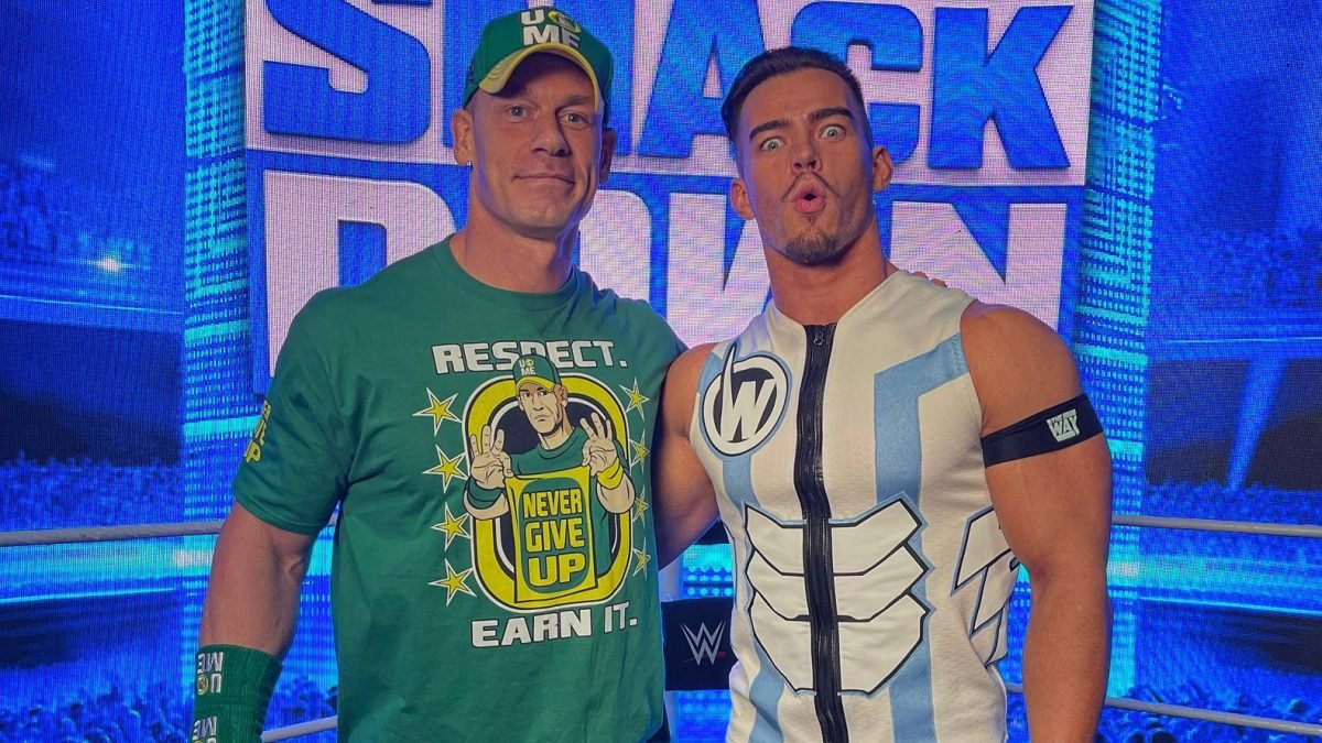 Austin Theory Wants John Cena Match At WrestleMania