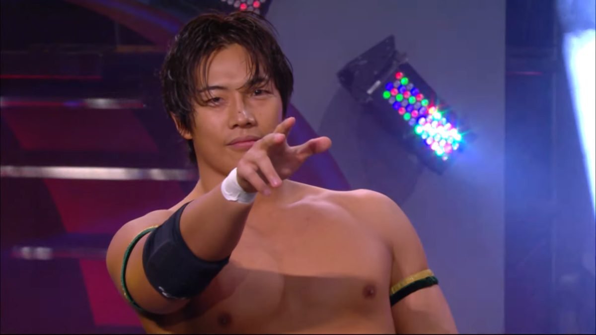 Japanese Wrestling Star Konosuke Takeshita Set For AEW Dates Next Month