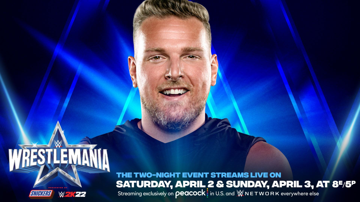 Pat McAfee Vs Austin Theory Set For WrestleMania 38