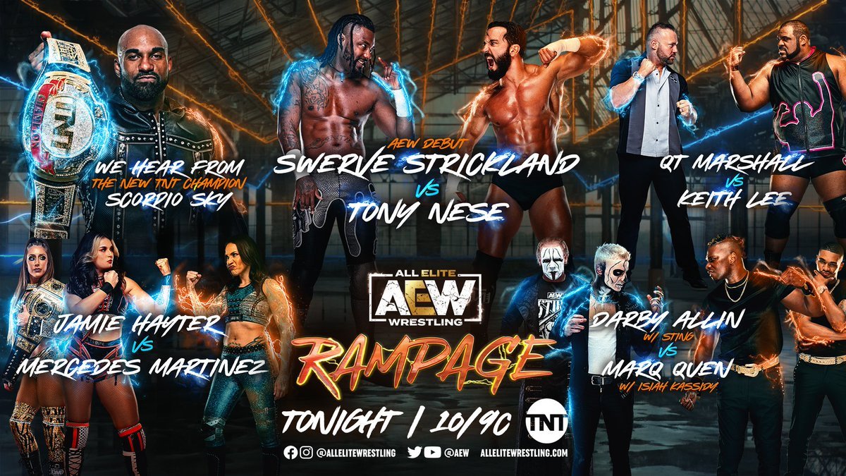 AEW Rampage Live Results – March 11, 2022