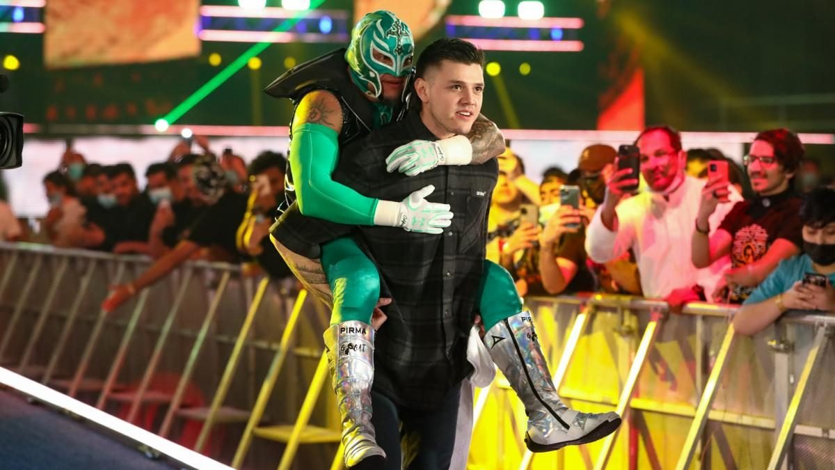 Rey & Dominik Mysterio Appear On NXT 2.0