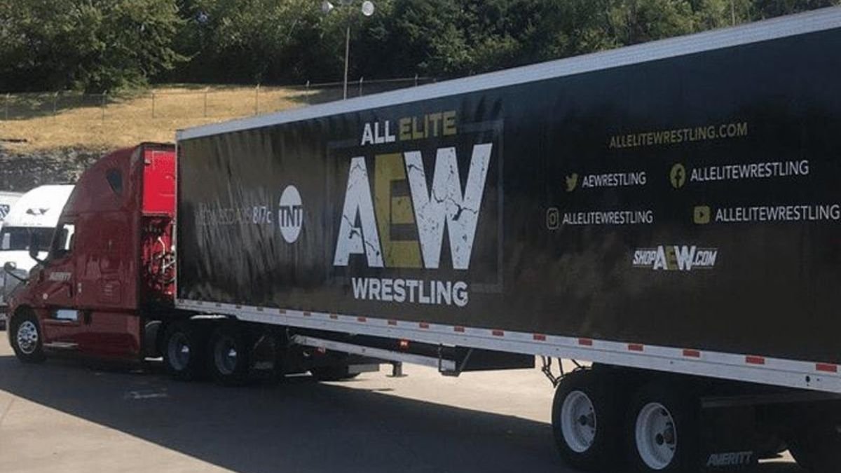 PHOTO: Top AEW Star Reacts To Featuring On New Company Truck