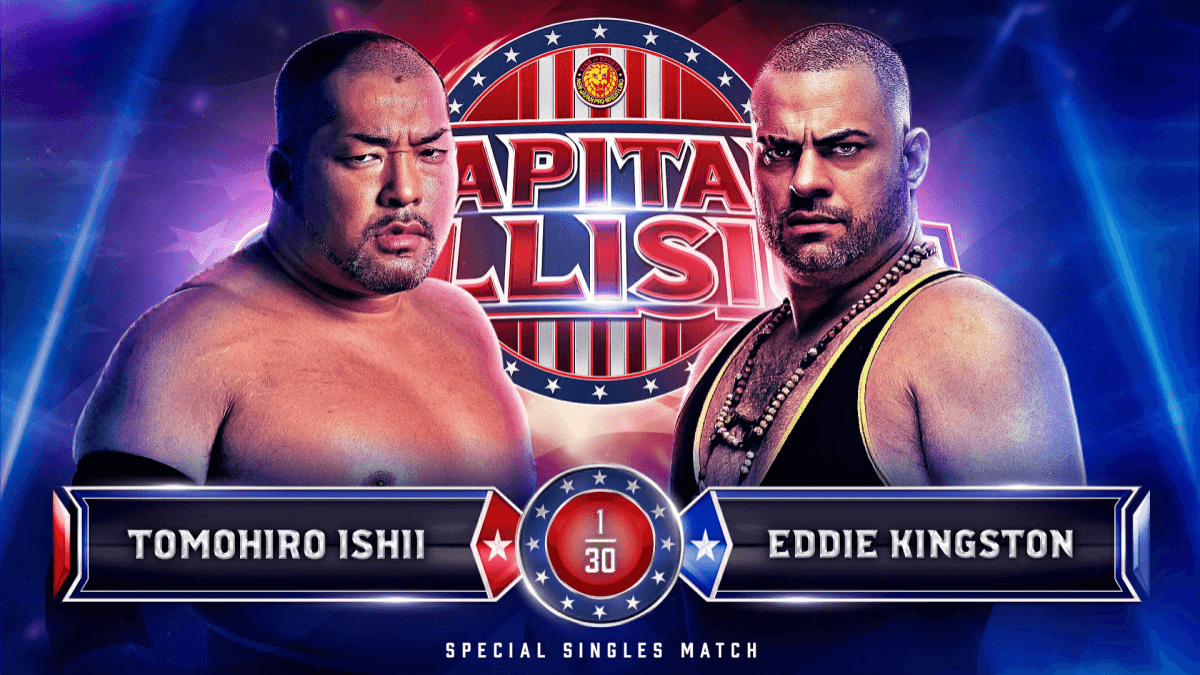 Eddie Kingston Vs Tomohiro Ishii Announced For NJPW Capital Collision