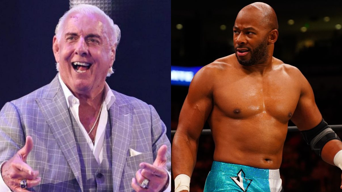 Ric Flair Trains In The Ring With Jay Lethal (VIDEO)