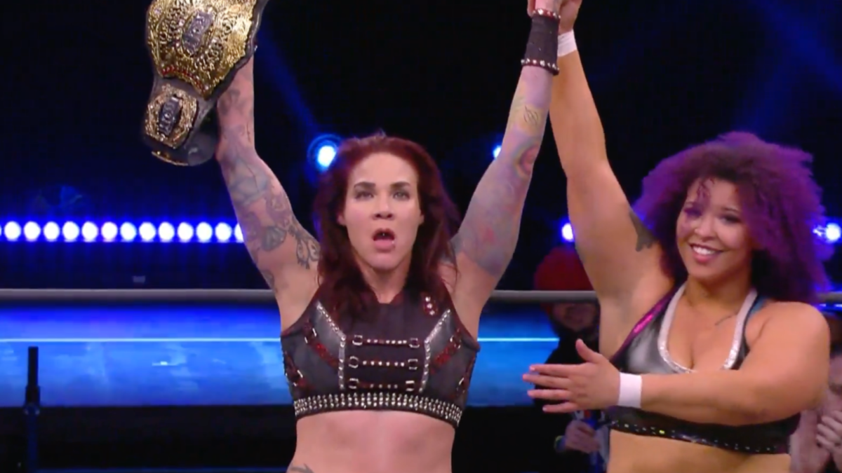 Mercedes Martinez Wins Interim Roh Womens Championship At Supercard Of Honor Wrestletalk 