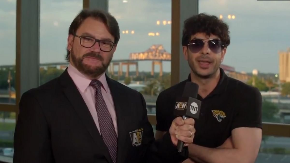 Fascinating Behind-The-Scenes Details On Tony Khan Promo Towards Nick Khan, AEW/NJPW Relationship & More