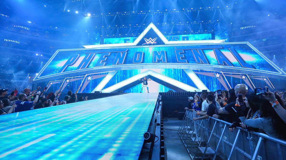 Pat McAfee Confirms AJ Styles Smacked Face Into WrestleMania Logo
