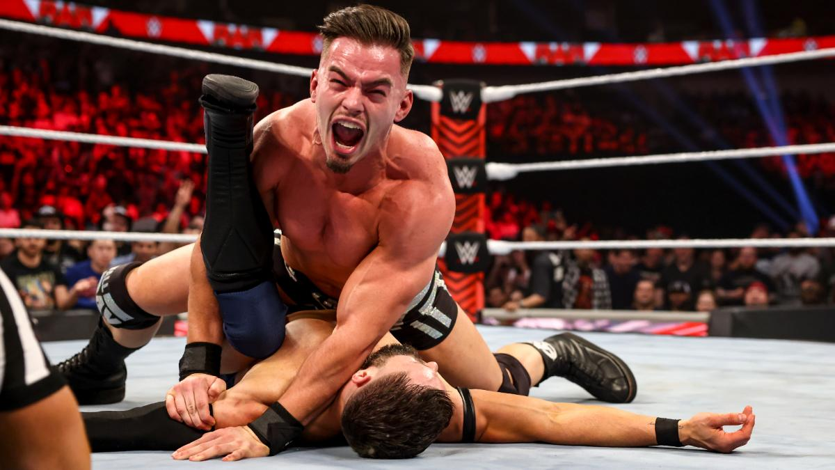 Theory Wins United States Championship On WWE Raw