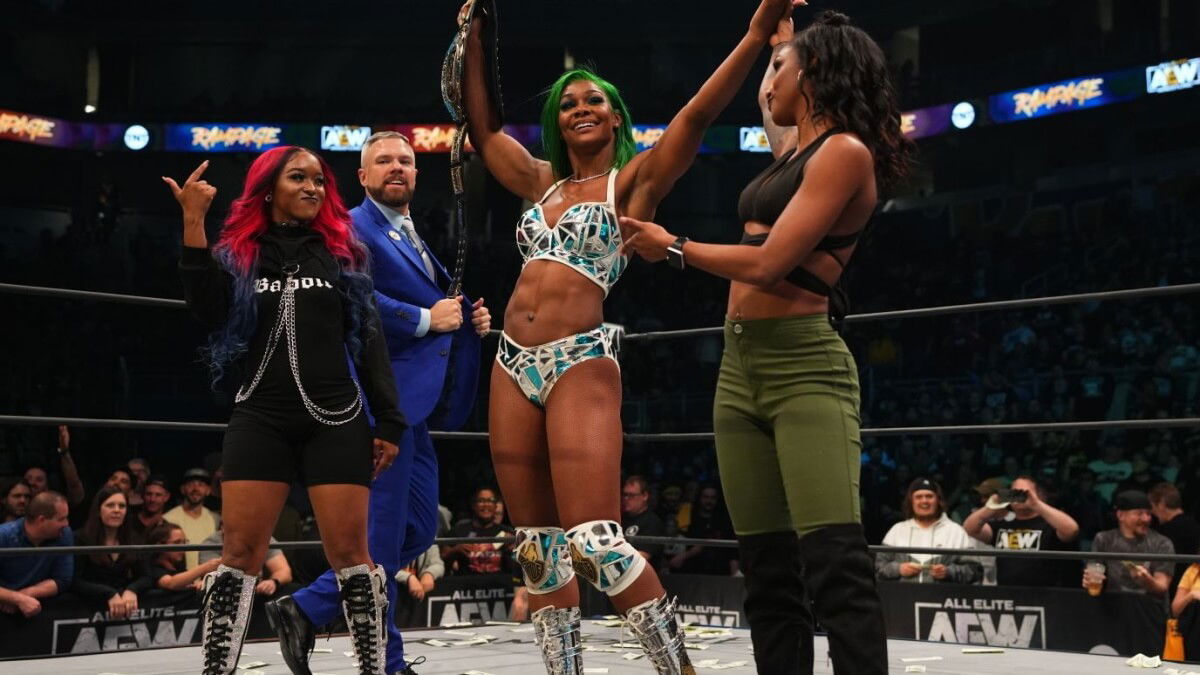 AEW's Jade Cargill can balance being a baddie and a good mom