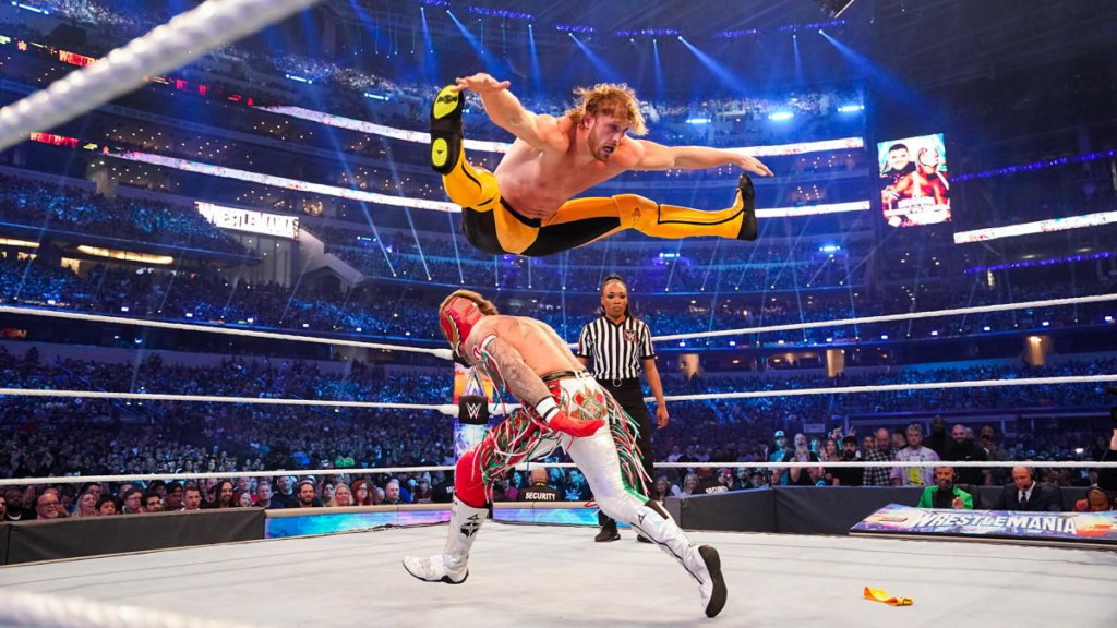 Here’s What Vince McMahon Told Logan Paul After WrestleMania 38 Match