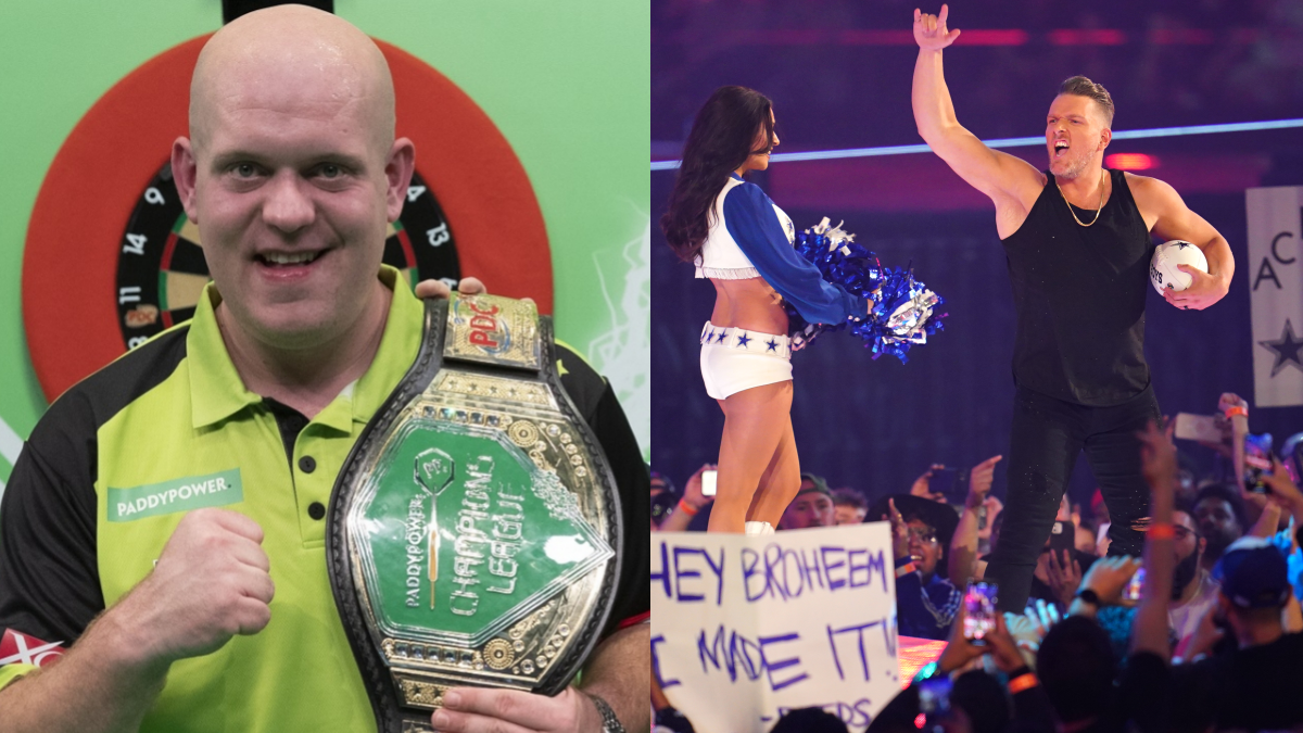 Darts Champion Michael Van Gerwen Wants To Recreate Incredible Pat McAfee WrestleMania 38 Entrance