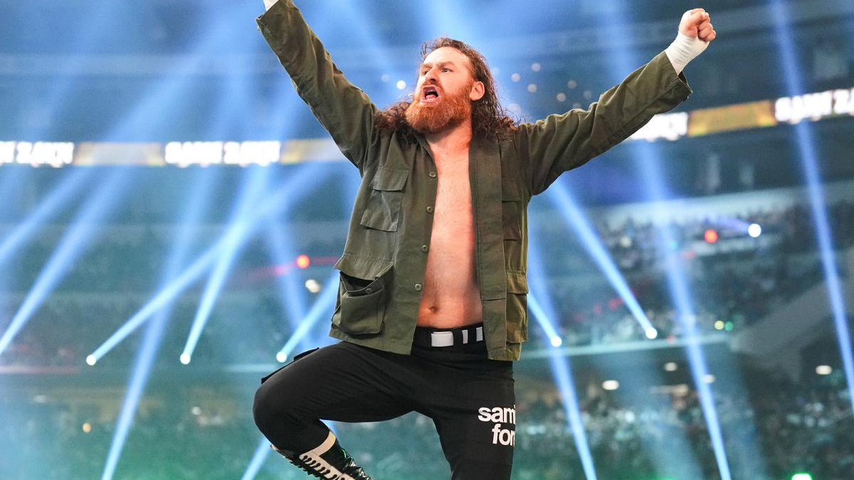 Sami main evented Mania with his best friend and was part of the best story  in years but he should have signed with AEW : r/SCJerk