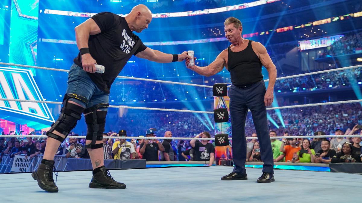 Vince McMahon Wrestles At WrestleMania 38, Gets Stunned