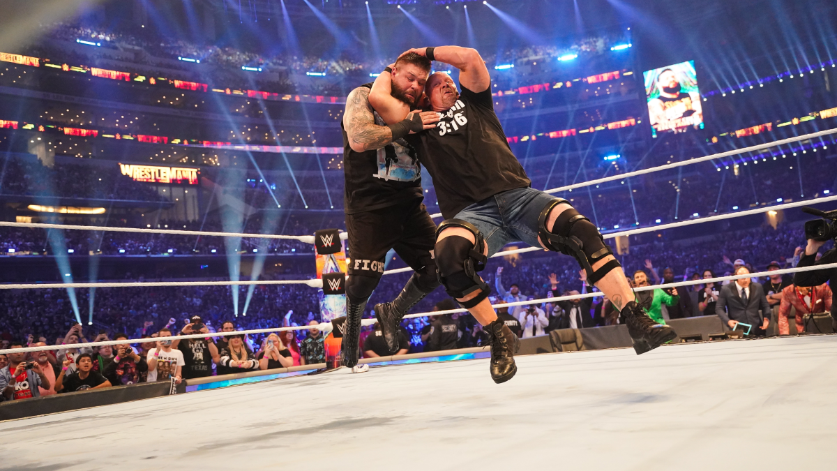 Why Stone Cold Steve Austin Vs Kevin Owens Ended Up Being A Match