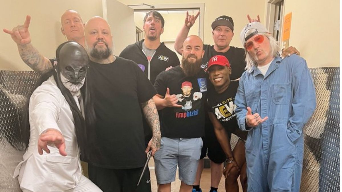 AEW Stars Party In Las Vegas & Get Onstage With Limp Bizkit