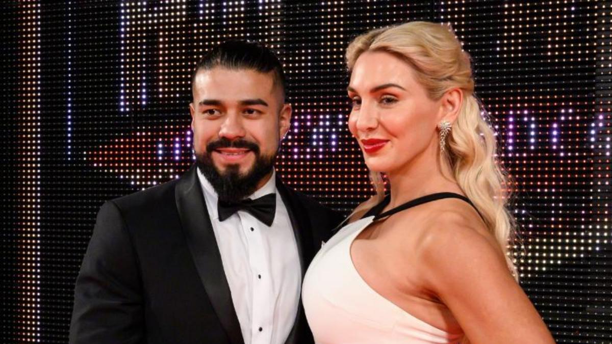 WWE Star Charlotte Flair Exchanges Heartfelt Messages With Husband Andrade After Match