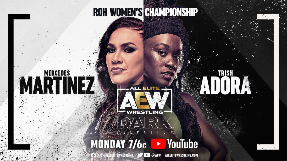 Aew Dark Elevation Stacked Card Includes Roh Womens Championship Match Wrestletalk 