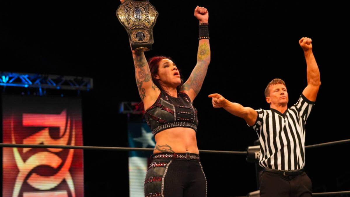 ROH Women’s Title Match Set For AEW Dark: Elevation