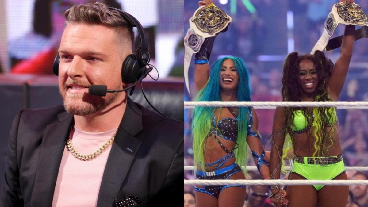 Pat McAfee Describes Being On Commentary For ‘Fascinating’ Sasha Banks & Naomi Announcement