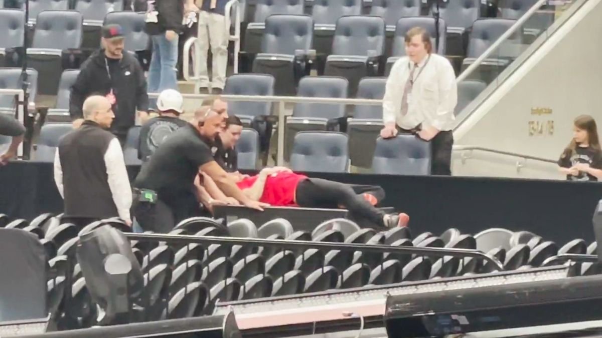 The Power Of HookHausen Is Felt By CM Punk As He Is Carted Out Of UBS Arena After AEW Dynamite