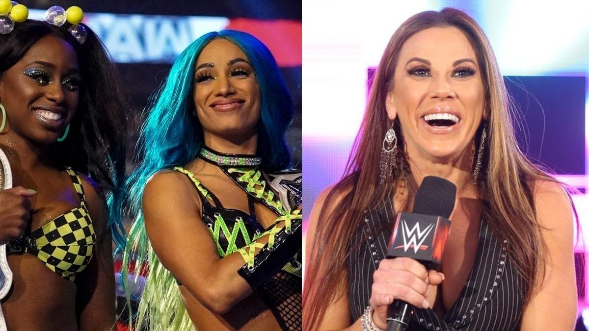 Sasha Banks & Naomi Walk Out Applauded By Mickie James