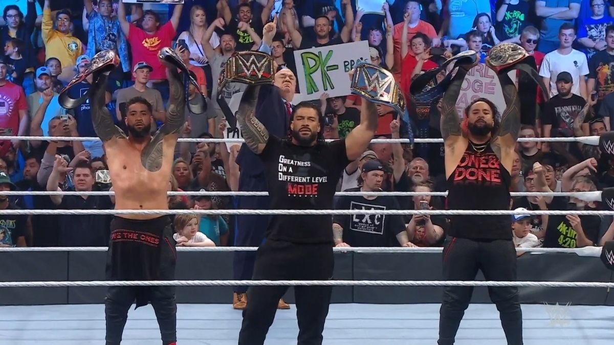 SmackDown Tag Team Champions The Usos vs. Viking Raiders