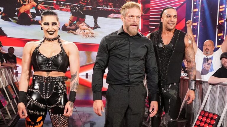 Rhea Ripley, Edge & Damian Priest, WWE's Judgment Day