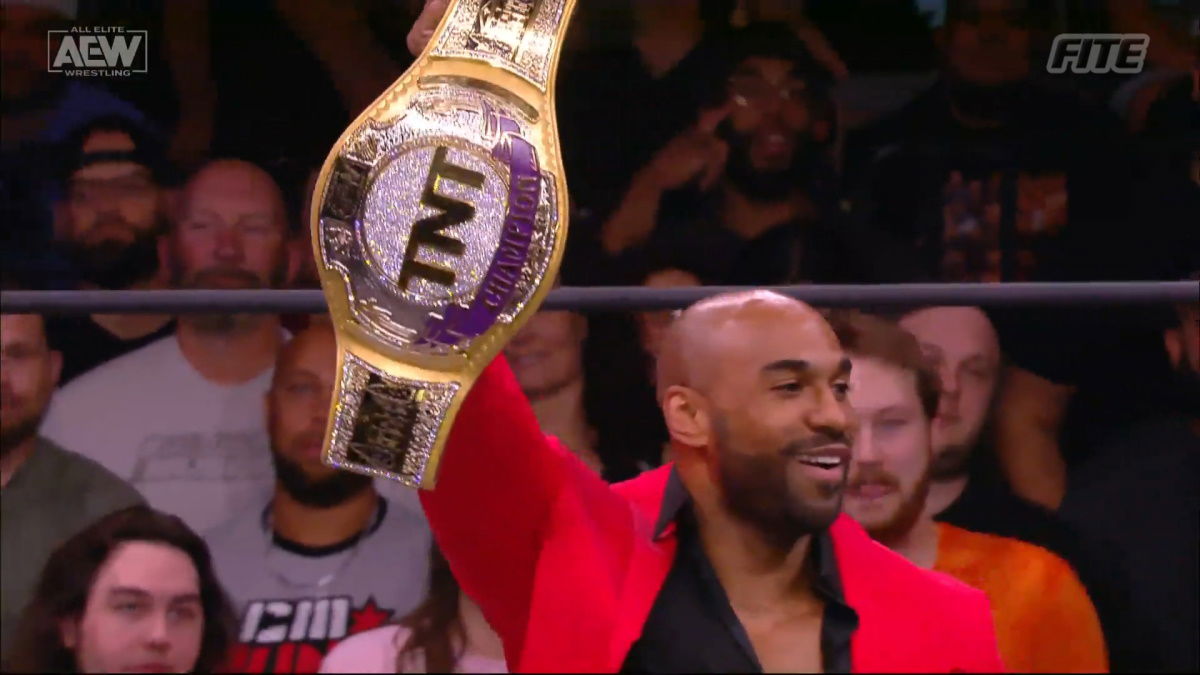 Scorpio Sky Reveals New TNT Championship Belt On AEW Rampage