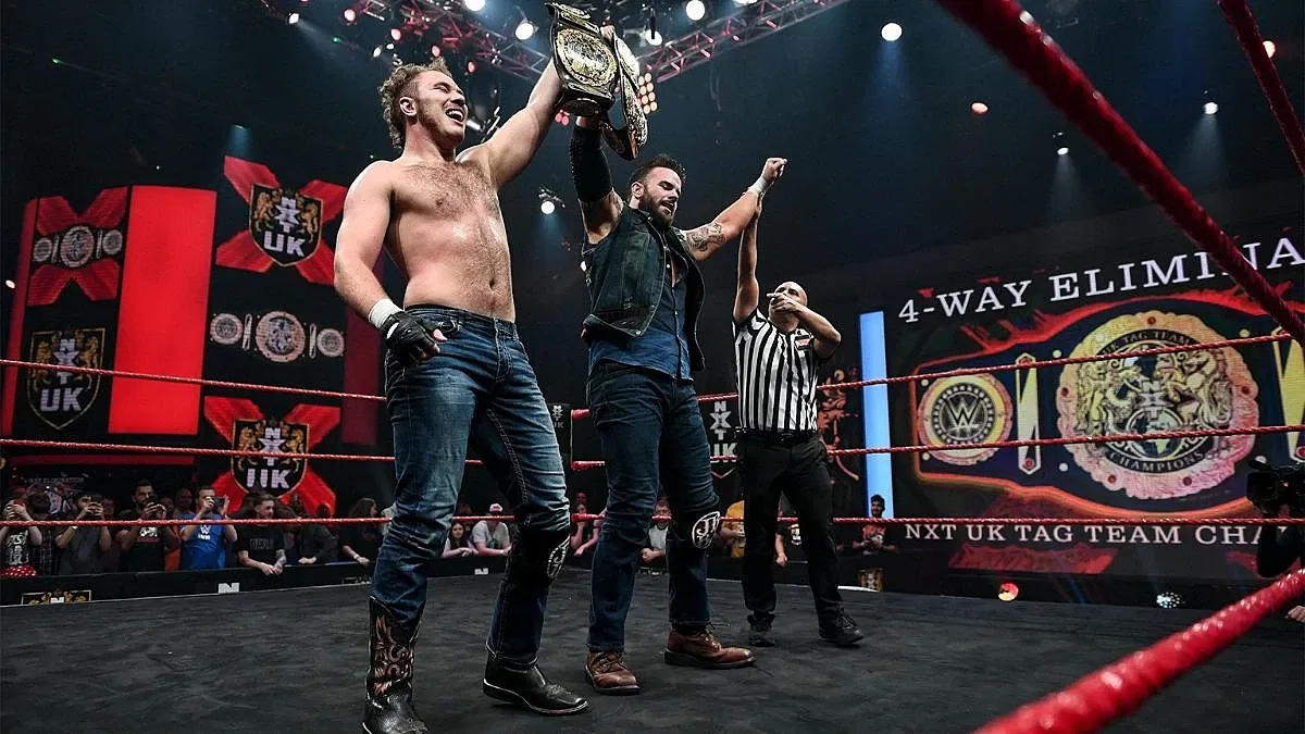 NXT 2.0 Stars Josh Briggs & Brooks Jensen Win NXT UK Tag Team Championships