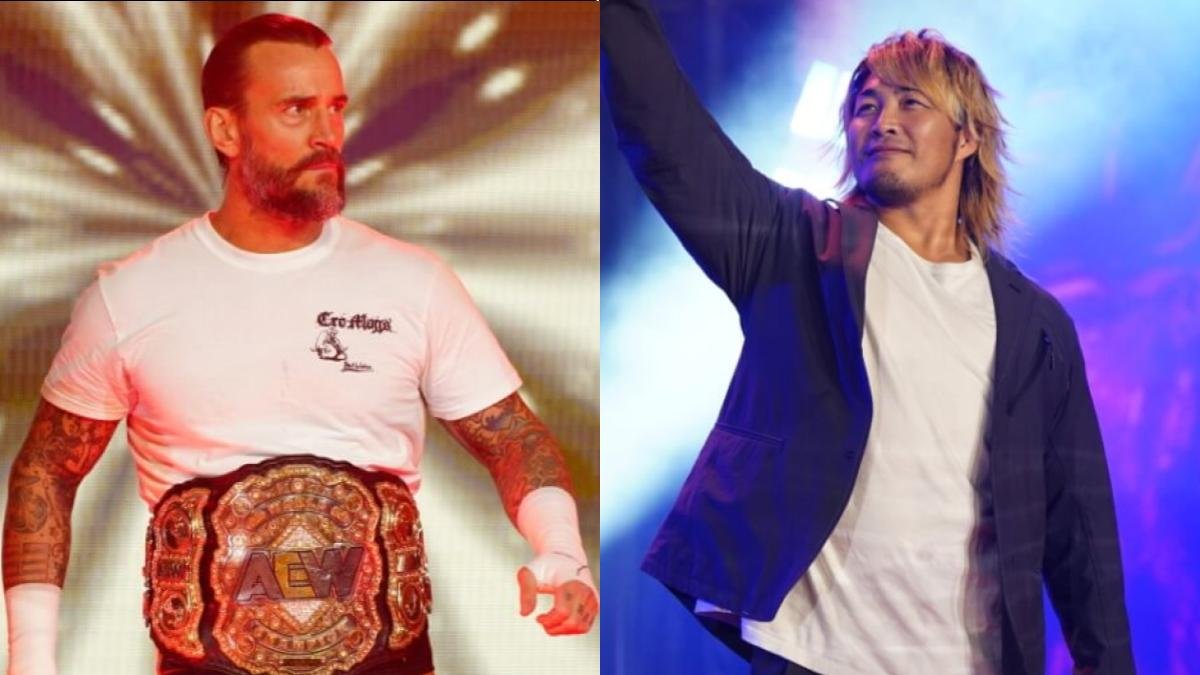 Possible Date For CM Punk Vs Hiroshi Tanahashi AEW Vs NJPW Match