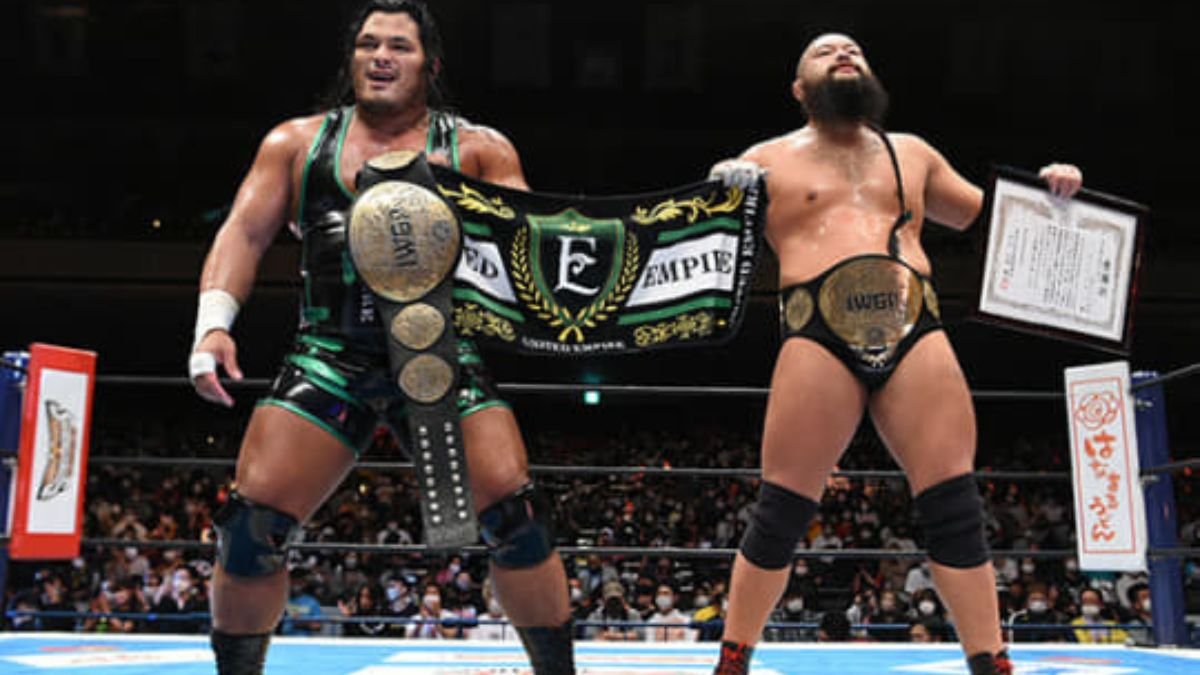 Jeff Cobb & Great-O-Khan Regain The IWGP Heavyweight Tag Team Titles At NJPW Dominion