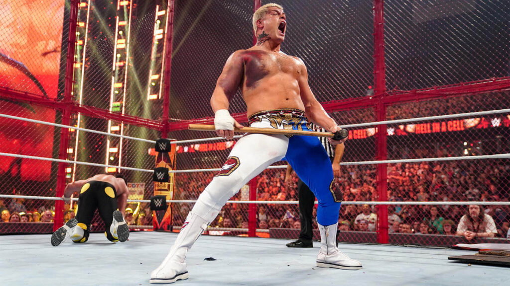 WWE's Cody Rhodes in Hell in a Cell