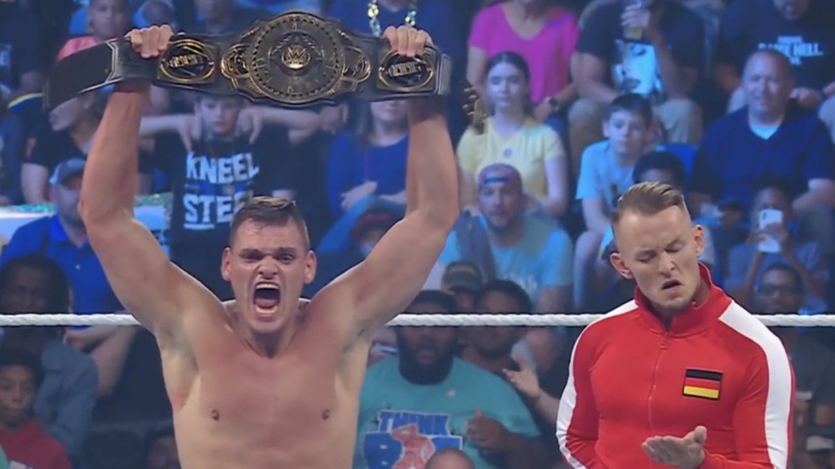 Gunther Wins Intercontinental Championship On SmackDown