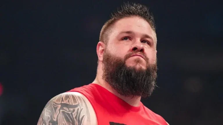 Kevin Owens scowling.