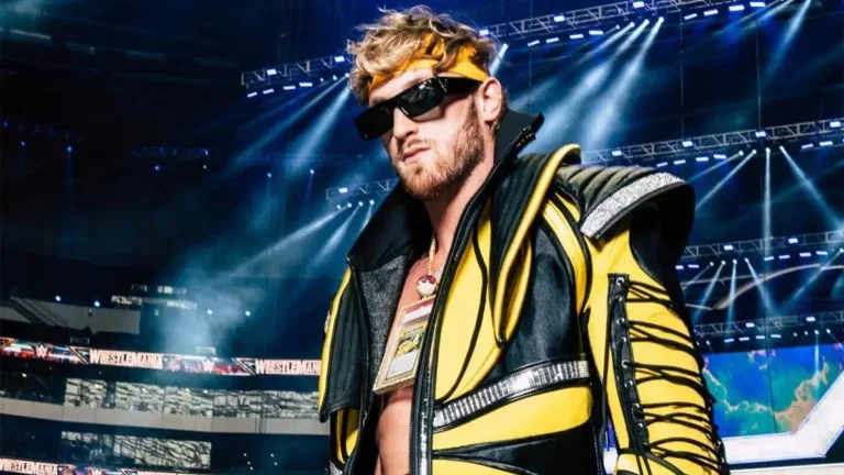 Logan Paul in WrestleMania 38 gear.