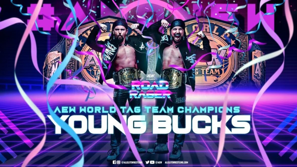 The Young Bucks Are The New AEW Tag Team Champions