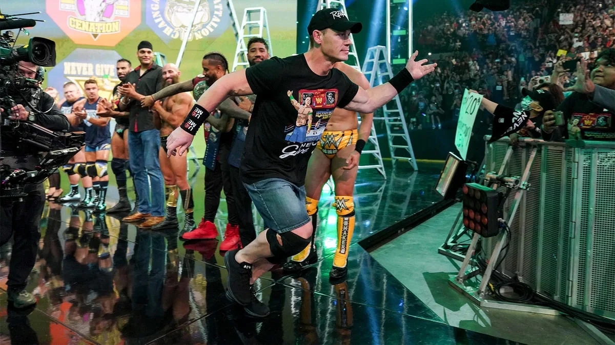 John Cena appears for his WWE 20-year celebration