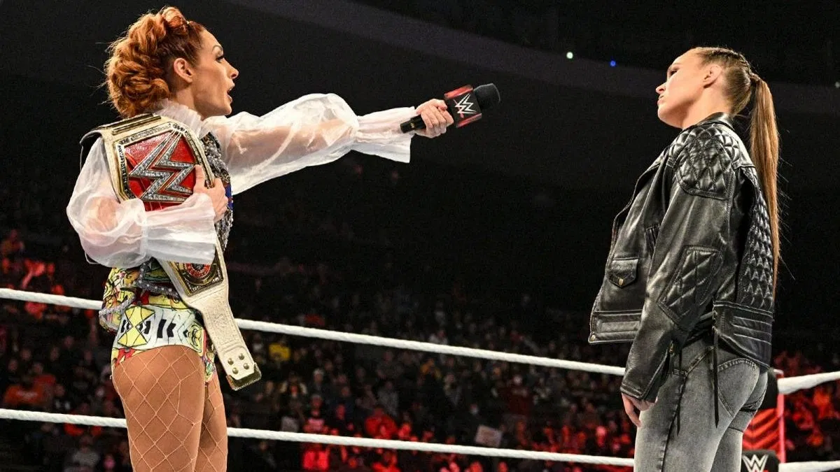 Becky Lynch and Ronda Rousey's Twitter Feud Has Gone Off The Rails