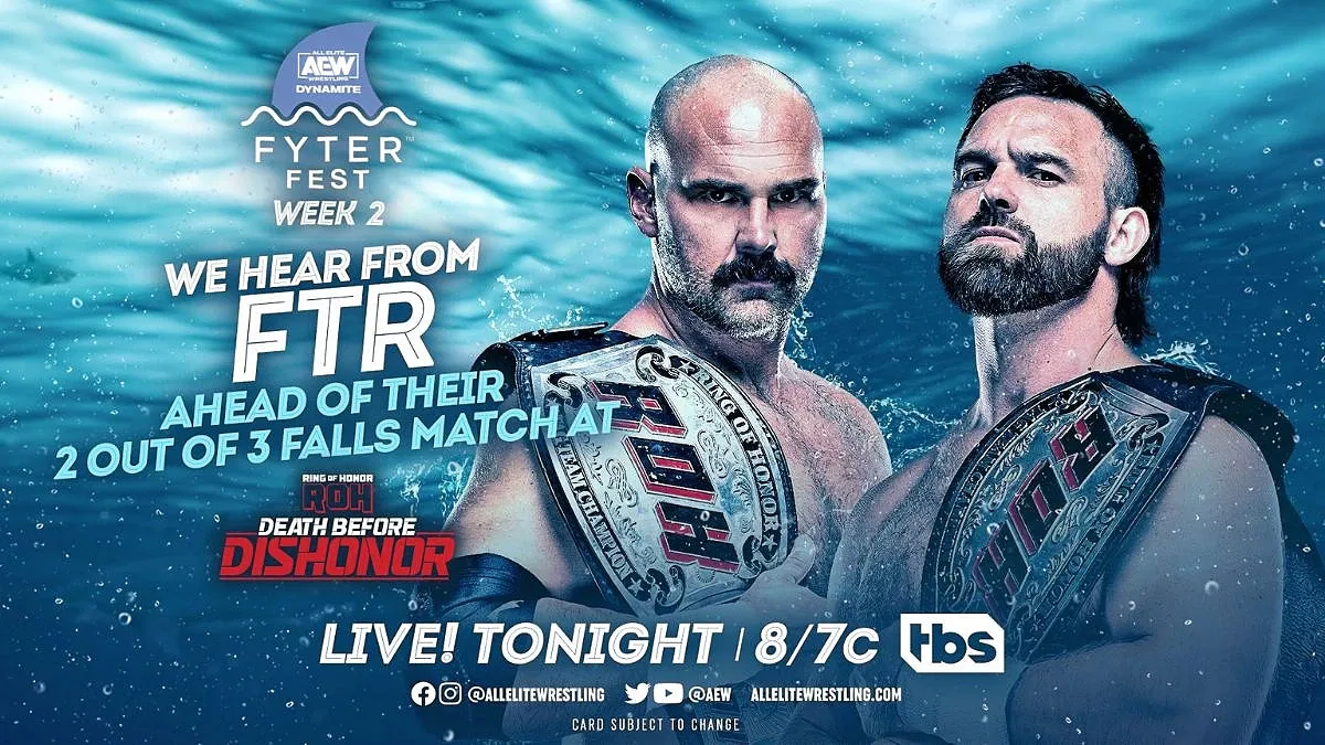 FTR Segment Added To AEW Dynamite Fyter Fest Week Two